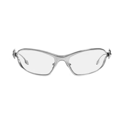 Pre-owned Gentle Monster Ytt 02 Glasses 'silver' | Men's Size Onesize