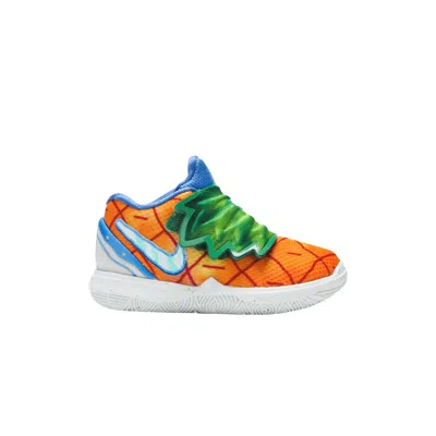 Pre-owned Nike Spongebob Squarepants X Kyrie 5 Td 'pineapple House' | Orange | Infant Size 6
