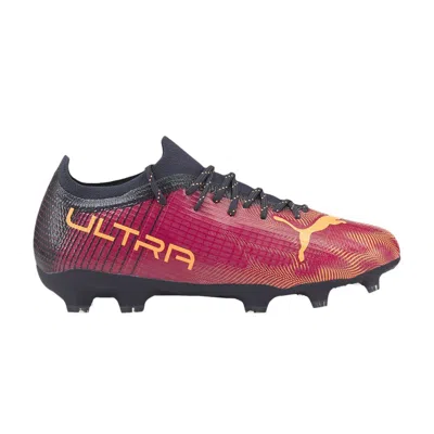 Pre-owned Puma Ultra 2.4 Fg Ag Jr 'festival Fuchsia' | Pink | Kid's Size 12