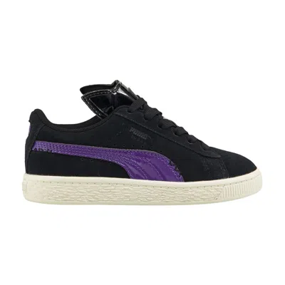 Pre-owned Puma Batman X Suede Classic Little Kid 'catwoman' | Black | Kid's Size 1.5