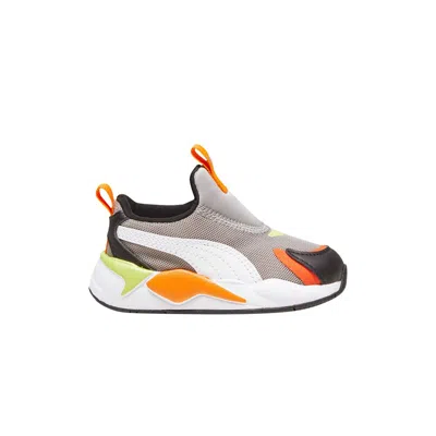 Pre-owned Puma Rs-x3 Slip-on Toddler 'grey Rickie Orange' | Infant Size 6