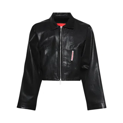 Pre-owned Rivington Roi Rebis Rose Trucker Jacket 'black' | Men's Size Xl