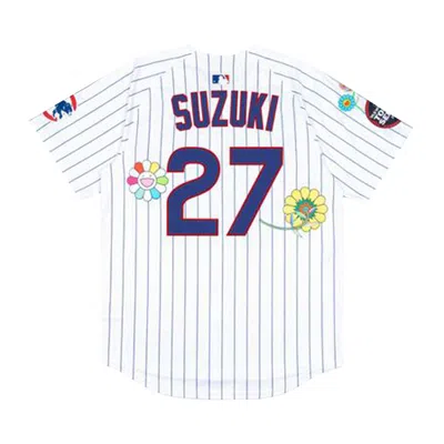 Pre-owned Nike X Takashi Murakami X Mlb World Tour Tokyo Series 2025 Cubs Suzuki Jersey 'white' | Men's Size X