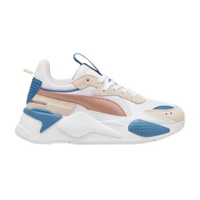 Pre-owned Puma Rs-x Metallic Big Kid 'white Island Pink' | Kid's Size 5.5
