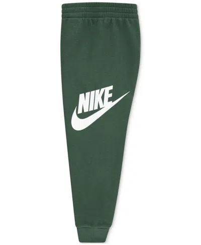 Nike Little Boys Club Fleece 2-pc. Logo Hoodie & Sweatpants Set In Green