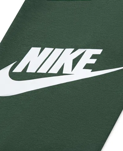Nike Little Boys Club Fleece 2-pc. Logo Hoodie & Sweatpants Set In Green