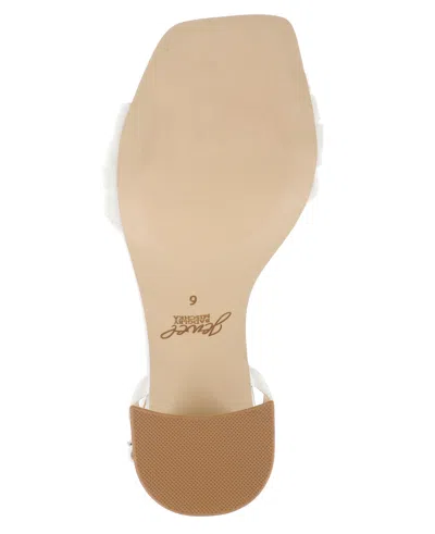 Jewel Badgley Mischka Women's Fayola Dress Knot Sandals In White