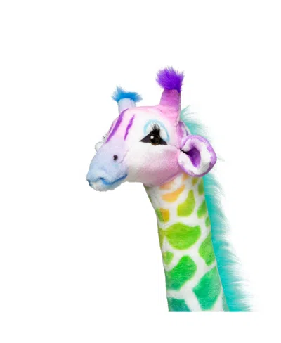 Melissa & Doug 20th Birthday Plush Giraffe In Green