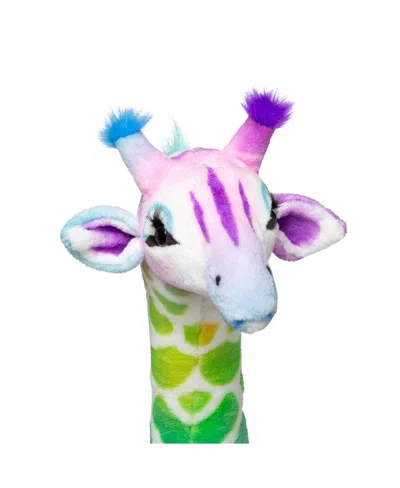 Melissa & Doug 20th Birthday Plush Giraffe In Green