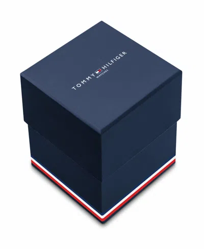 Tommy Hilfiger Men's Chronograph Silver Tone Stainless Steel Bracelet Watch, 40mm