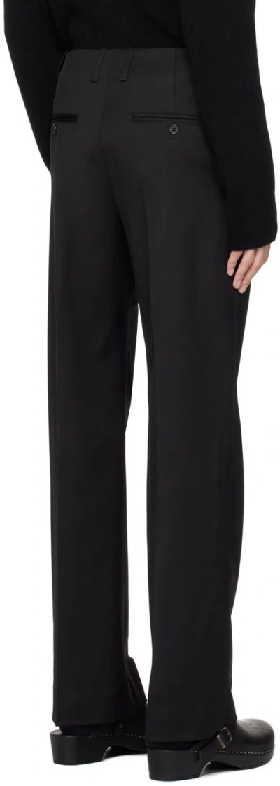 Filippa K Samson Wool Trousers In Black