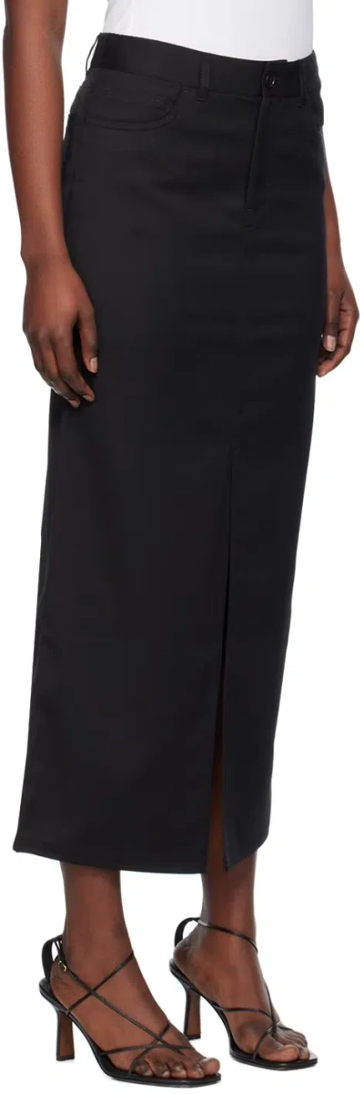 Filippa K Five-pocket Maxi Skirt In Black