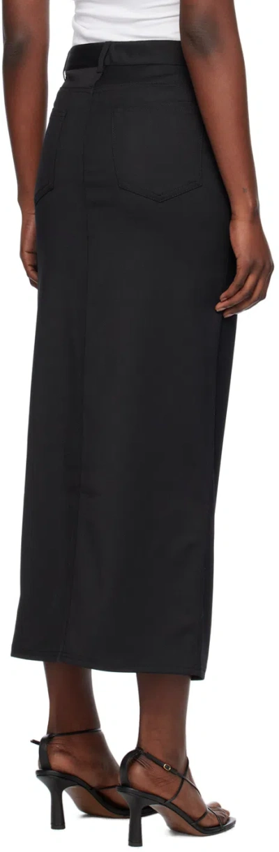 Filippa K Five-pocket Maxi Skirt In Black