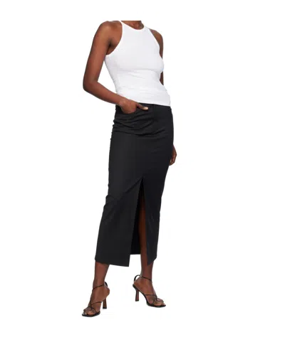 Filippa K Five-pocket Maxi Skirt In Black