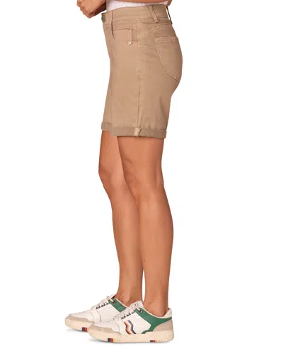 Democracy Petite "ab" Solution Mid Rise Cuffed Shorts