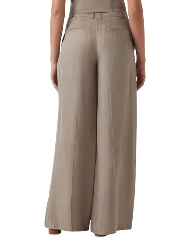 Guess Women's Celestine Fluid Mid Rise Wide Leg Pants