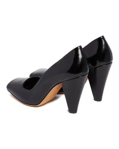 Khaite Square Toe Patent Pumps