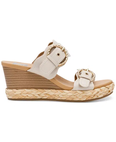 Dv Dolce Vita Women's Elio Double Buckle Wedge Sandals