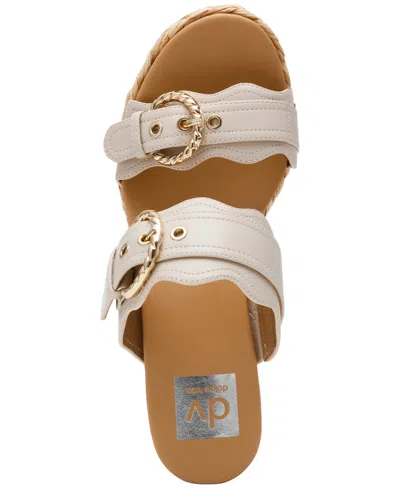 Dv Dolce Vita Women's Elio Double Buckle Wedge Sandals