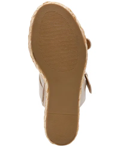 Dv Dolce Vita Women's Elio Double Buckle Wedge Sandals