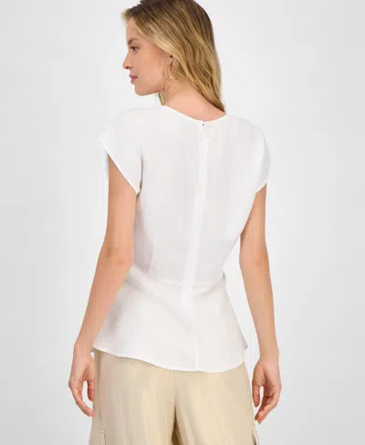 Inc International Concepts Women's Side-knot Surplice Top, Exclusively At Macy's