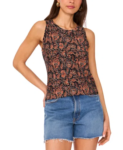 Vince Camuto Sleeveless Keyhole Tank