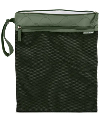 Skip Hop Baby Unisex Grab & Go Zip Wet/dry Bag In Green