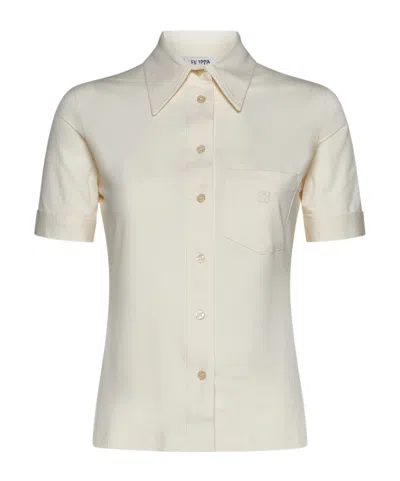 Filippa K Monogram-embroidered Cotton Shirt