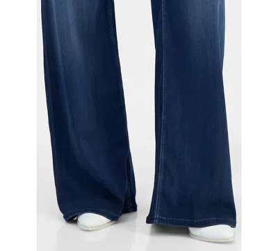 Guess Women's Bellflower Wide-leg Jeans In Blue
