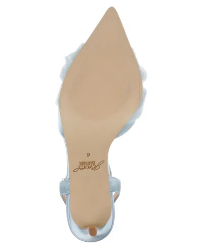 Jewel Badgley Mischka Federica Ankle Strap Pointed Toe Pump