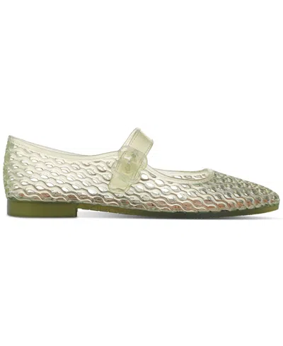Sam Edelman Michaela Jelly Mary Jane Flat Pear Green Jelly