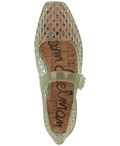 Sam Edelman Michaela Jelly Mary Jane Flat Pear Green Jelly