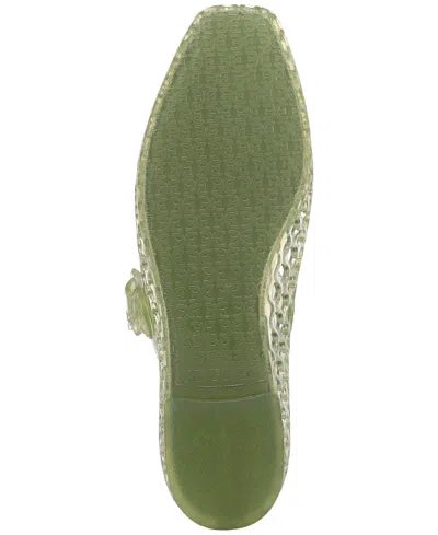 Sam Edelman Michaela Jelly Mary Jane Flat Pear Green Jelly