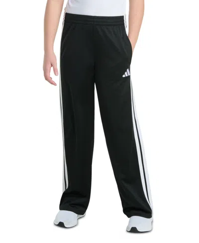 Adidas Originals Adidas Kids' 3-stripes Wide Leg Sweatpants In Black