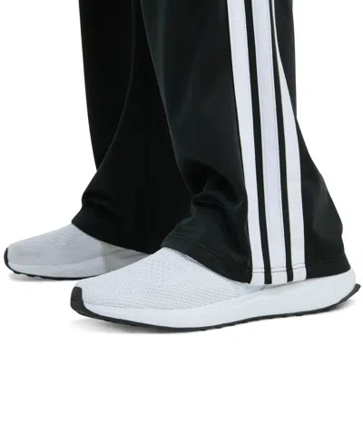 Adidas Originals Adidas Kids' 3-stripes Wide Leg Sweatpants In Black