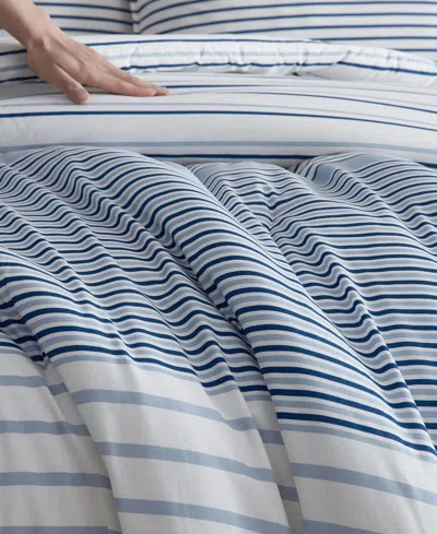 Eddie Bauer Cooper Stripe Cotton Reversible 2-pc. Comforter Set, Twin
