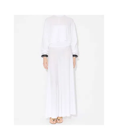 Alaïa Linen Maxi Dress