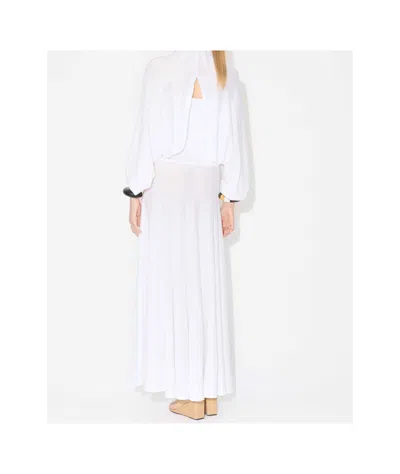 Alaïa Linen Maxi Dress