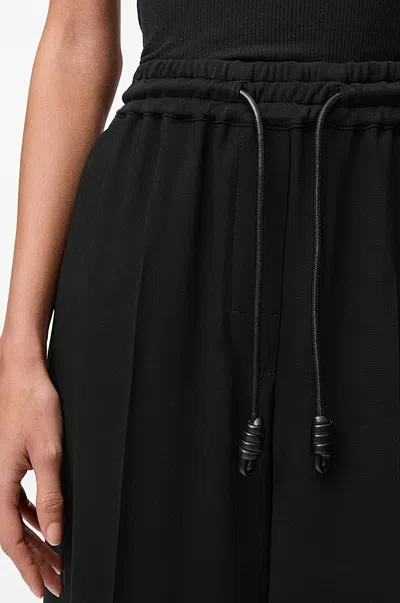Loewe Cropped Trousers In Stretch Viscose