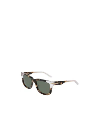 Nike Crescent Fall Square Frame Sunglasses In Green