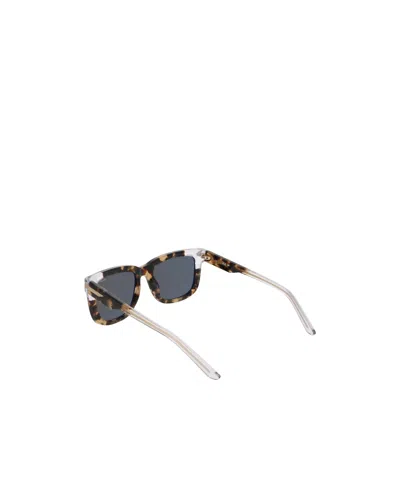 Nike Crescent Fall Square Frame Sunglasses In Green