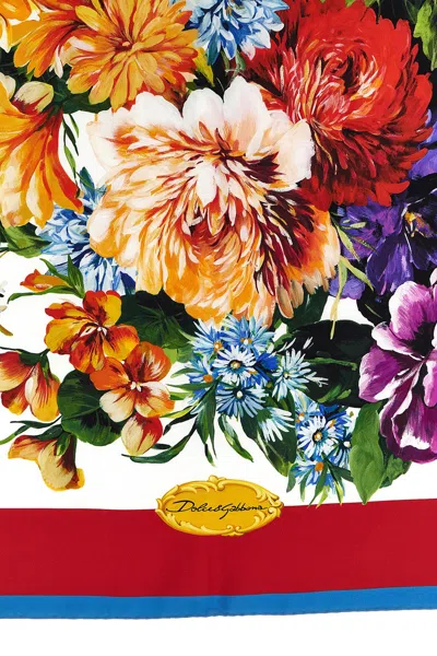 Dolce & Gabbana Floral-print Scarf