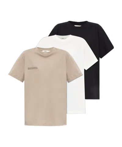 Pangaia Organic Cotton T-shirts (pack Of Three) In Multi