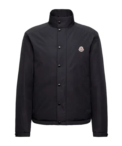 Moncler Epine Tech Down Jacket In Black
