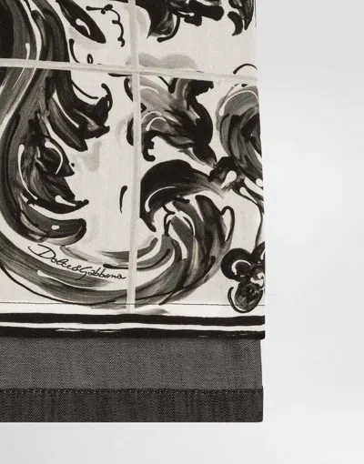 Dolce & Gabbana Majolica-print Shirt In Black