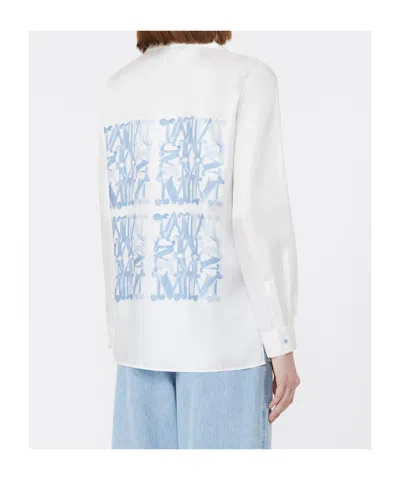 Max Mara Silk Print Shirt