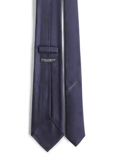 Dolce & Gabbana Pointed-tip Silk Tie