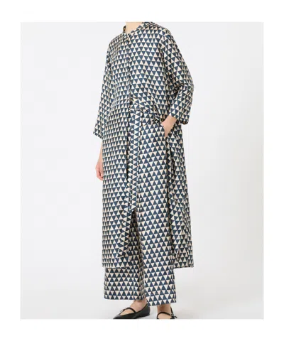 Max Mara Printed Silk Trousers