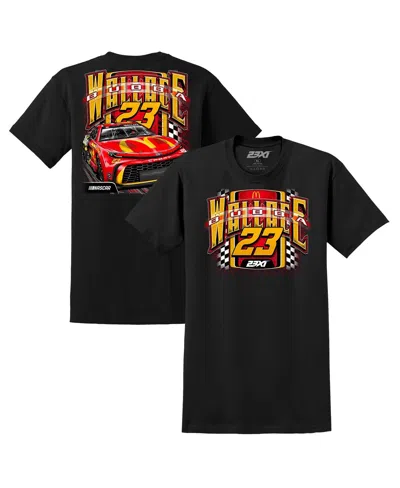 23xi Racing Men's Black Bubba Wallace Mcdonald's Car T-shirt