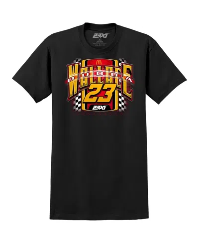 23xi Racing Men's Black Bubba Wallace Mcdonald's Car T-shirt